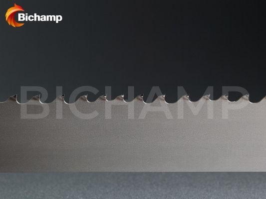 34mm Aluminum Cutting Bandsaw Blade Multi Chip Teeth Non Set