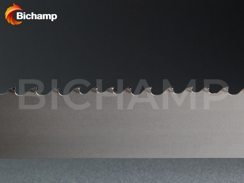 34mm Aluminum Cutting Bandsaw Blade Multi Chip Teeth Non Set