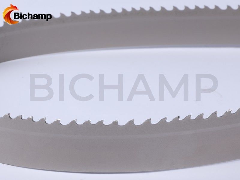 34mm Aluminum Cutting Bandsaw Blade Multi Chip Teeth Non Set